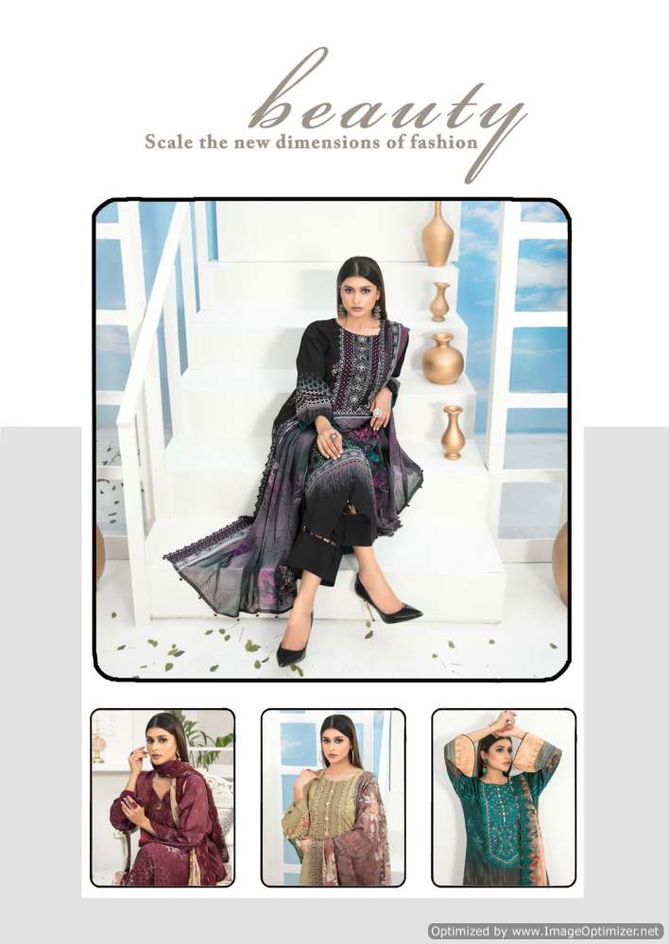 Andaaz Vol 3 By Nafisa Printed Karachi Cotton Dress Material Wholesale Market In Surat
